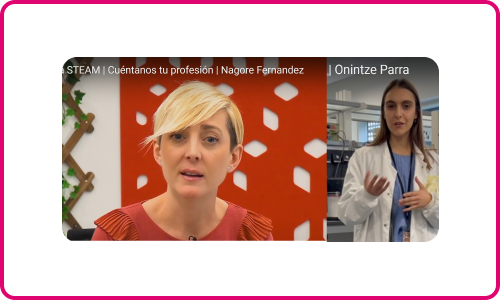 Nuevo vídeo “Cuéntanos tu profesión” con Onintze Parra y Nagore Fernandez
